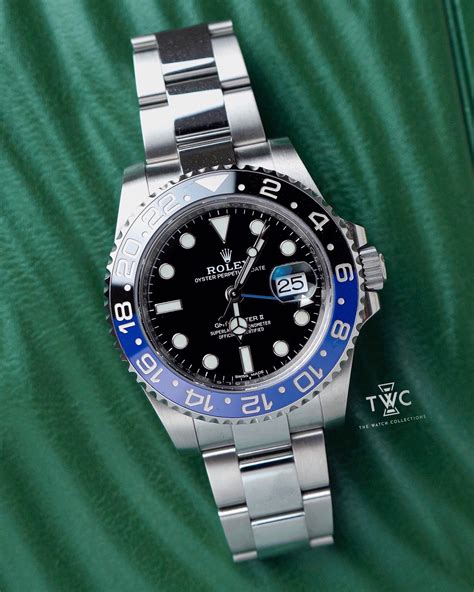 rolex gmt master ii batman price malaysia|Rolex gmt Batman for sale.